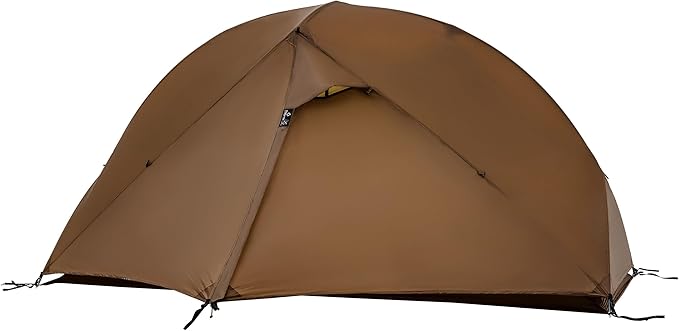 Thous Winds Camping Tent, 1 Person Lightweight Tent for Backpacking, Ultralight Easy Setup Waterproof Camping Tent, for Outdoor Trekking Mountaineering
