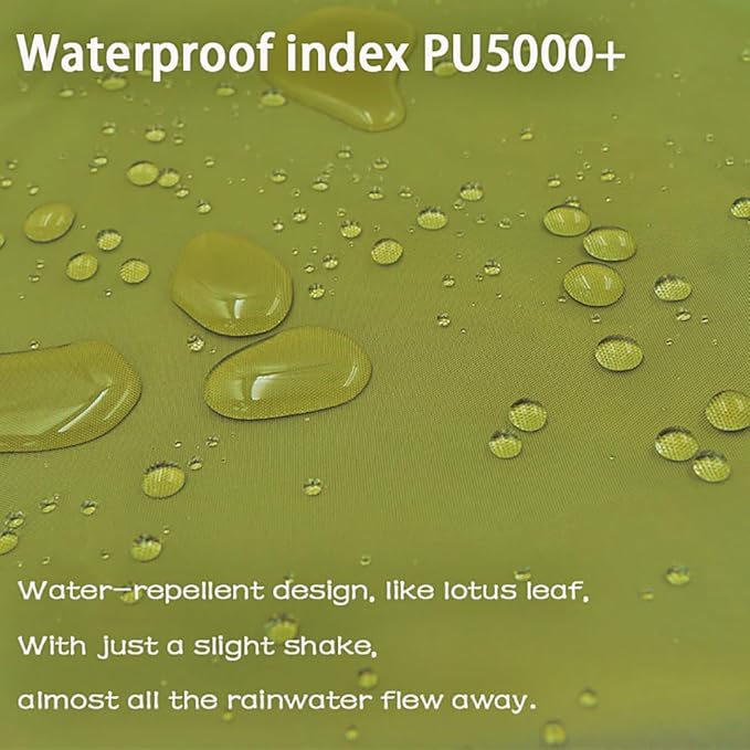 13.5x13.5 ft Tent Footprint Waterproof Camping Tarp Ultralight Mat Under Tent Moisture-Proof Ground Sheet Mat