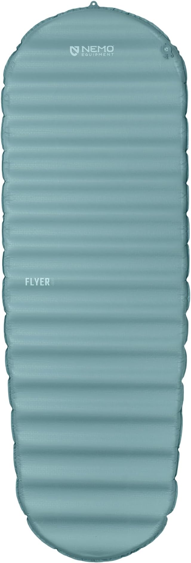 Nemo Equipment Flyer Self-Inflating Bluesign Sleeping Pad - Aquifer/Algiers - Long Wide Mummy (76"x25")