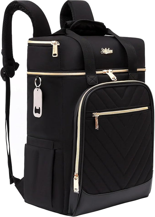 Backpack Coolers Insulated Leak Proof for Women Men, 35 Cans Large Capacity Waterproof Cooler Backpack, Soft Portable Cooler Bag for Beach Travel Camping Picnic Work