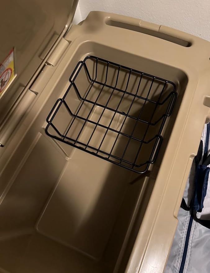 Cooler Basket for YETI Tundra 50 or 65,1PCS,Stainless Steel Storage Dry-Goods Basket Compatible with Cabela's 60QT,Igloo 52QT,Ozark Trail 52QT,Pelican Elite (45 & 70) etc