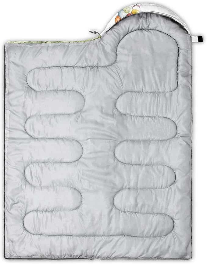 Sleeping Bags for Adults and Kids Camping Sleeping Bags for Girls and Boys Lightweight Waterproof Cold/Warm Sleeping Bag for 3 Season