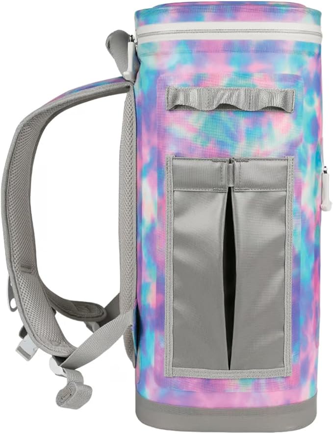 Yukon Outfitters Hatchie Backpack Cooler, 54-Liter Durable Insulated Cargo-Ready Outdoor Hiking Watersports Meals & Beverages Daypack Cooler w/Airtight Zippers, Padded Straps & Carry Handle