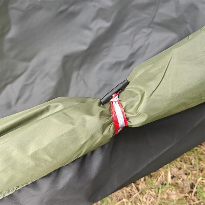 Single Mesh Tent, Ultralight Screen House with 3000 Waterproof Bathtub Floor 2 Door Ladder Design Perfect for Camping Hiking Backpacking Traveling Fishing