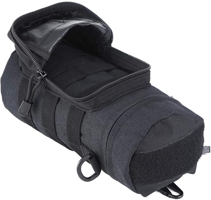 Molle Water Bottle Holder, Tactical Water Bottle Pouches for Backpack with D-Ring Hook