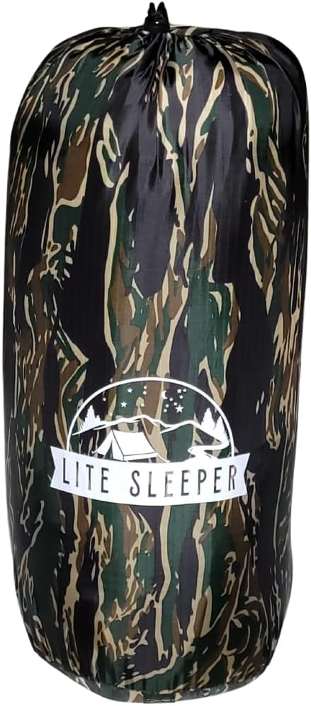 Lite Sleeper The Mulitpurpose Field Blanket - The Only Woobie You'll Ever Need (Jungle Tiger Stripe)