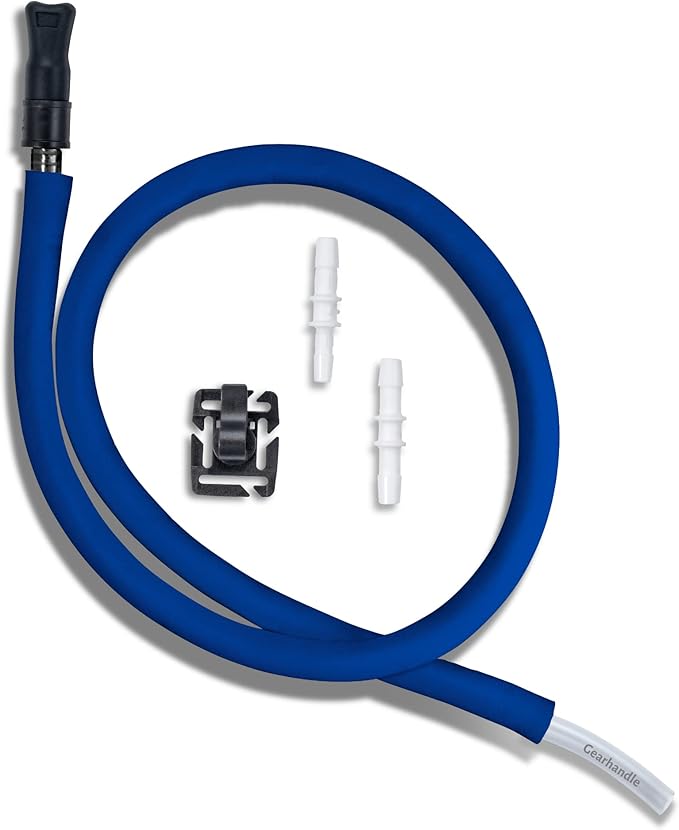 Drink Tube Replacement or Extension for Replacing Your Hydration Backpack Water Bladder Drink Tube. Add or Extend to Your Current Water Bladder Drink Tube Hose.