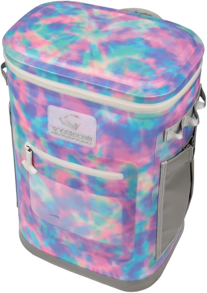 Yukon Outfitters Hatchie Backpack Cooler, 54-Liter Durable Insulated Cargo-Ready Outdoor Hiking Watersports Meals & Beverages Daypack Cooler w/Airtight Zippers, Padded Straps & Carry Handle