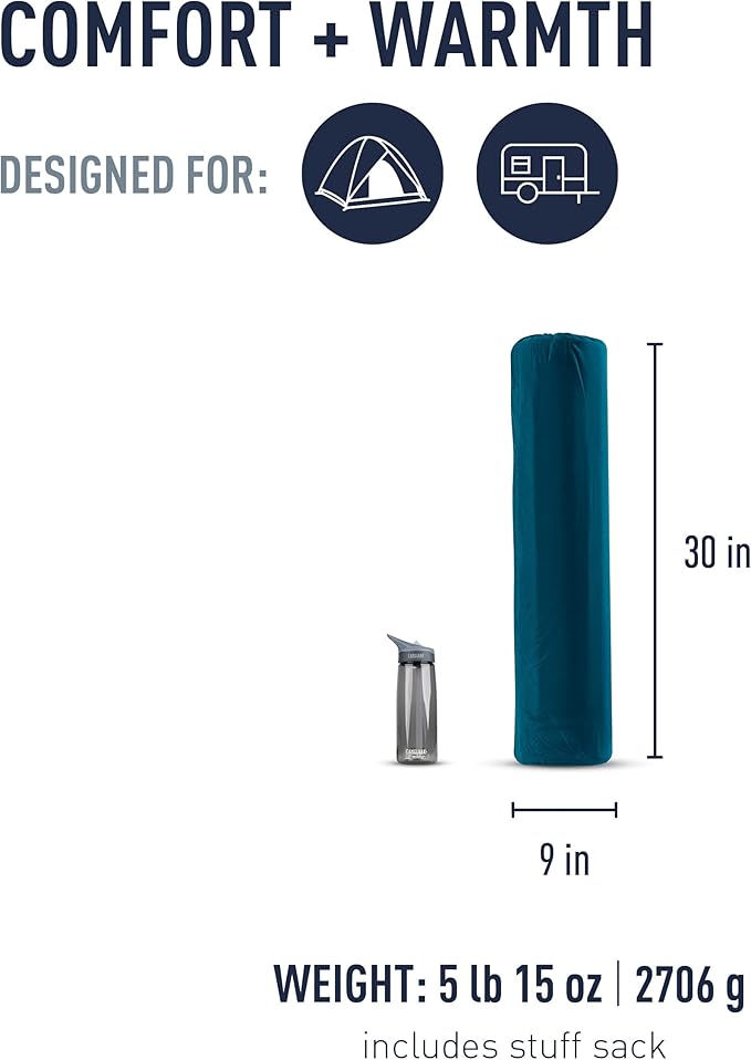 Sea to Summit Comfort Deluxe Self-Inflating Foam Camping Mattress, Large (v1)