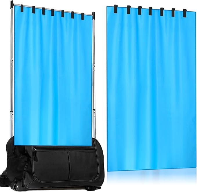 Privacy Curtain for Dance Bag Suitcase Portable Changing Room Privacy Curtain Without Rack Partition Screens for Dancer Backstage Accessories, Camping, Window Shades