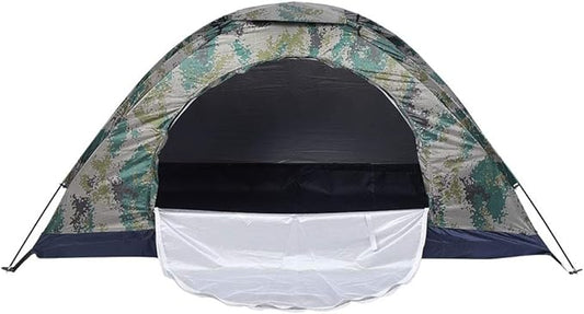 1 Person Lightweight Windproof Instant Backpacking Tent for Hiking, Camping, Fishing, Climbing and Outdoor Adventures