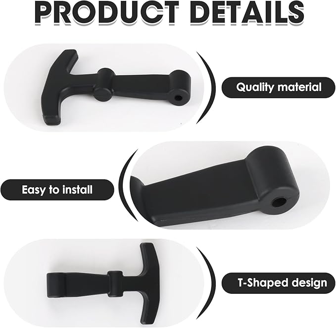 2 PCS Cooler Latch Replacement – Rubber Latches, Cooler Accessories Compatible with Yeti, RTIC Coolers, Easy to Open and Close, Good Flexibility, Reduced Vibration, Easy Locking and Unlocking