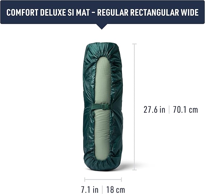 Sea to Summit Comfort Deluxe Self-Inflating Foam Camping Mattress, Regular