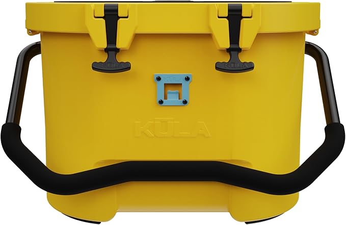 KULA by Bote Hard Shell MAGNEPod Compatible Cooler Travel Handle Rubber Closure Gatorshell Construction Strong Insulation 10 Gallon Capacity Portable Fishing Seat Multiple Colors