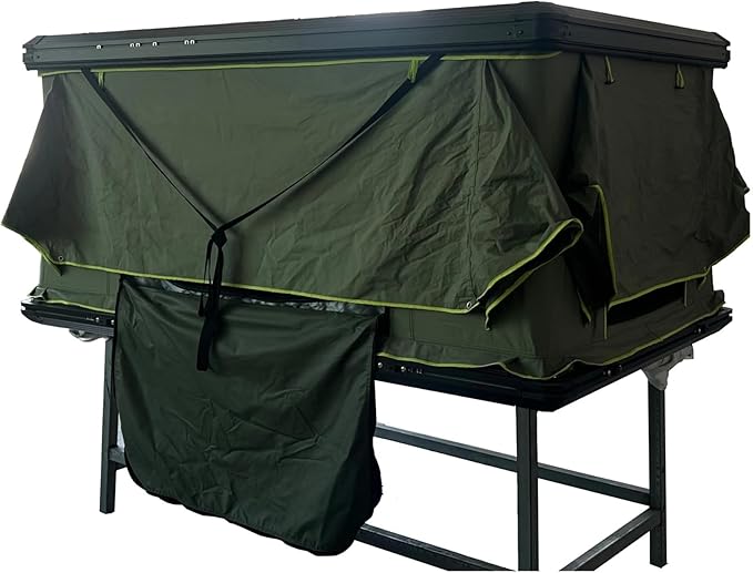 Camping Aluminum Rooftop Tent Car Hard Shell Roof Top Tent for Outdoor Camping Hiking Top Roof Car Tent 4 People