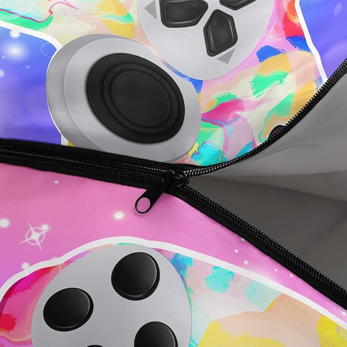 Kids Sleeping Bag for Boys and Girls,Mixed Color Star Dot-Lightweight Warm Portable Outdoor Indoor-Waterproof Cold Weather Resistant Sleeping Bag for Camping Hiking