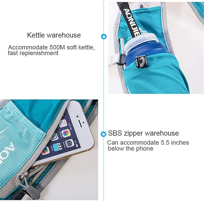 5L Lightweight Running Backpack Outdoor Sports Trail Racing Marathon Hiking Fitness Bag Hydration Vest Pack
