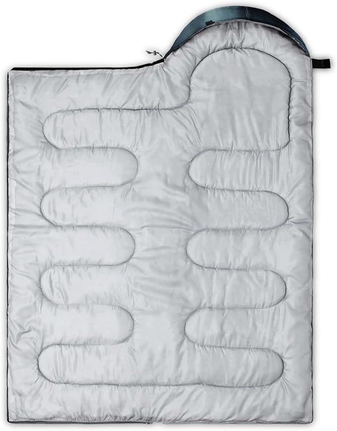 HOSIMA Dear Hunting Pattern Cold Weather Sleeping Bags for Adults,Black Light Weight Sleeping Bags for Kids Adults,WaterProof Sleeping Bags for Outdoors Hiking.