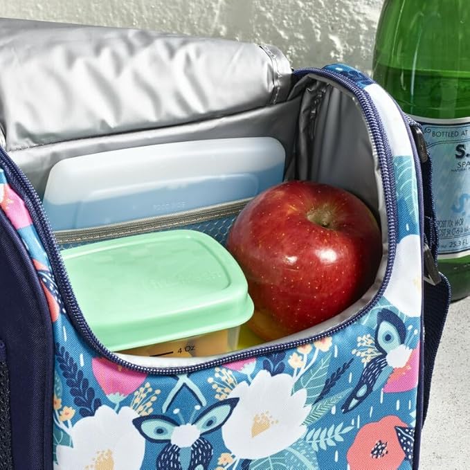 Cool Coolers by Fit & Fresh Slim Ice Packs, Quick Freeze, Space-Saving, Reusable Ice Packs for Lunch Boxes & Coolers