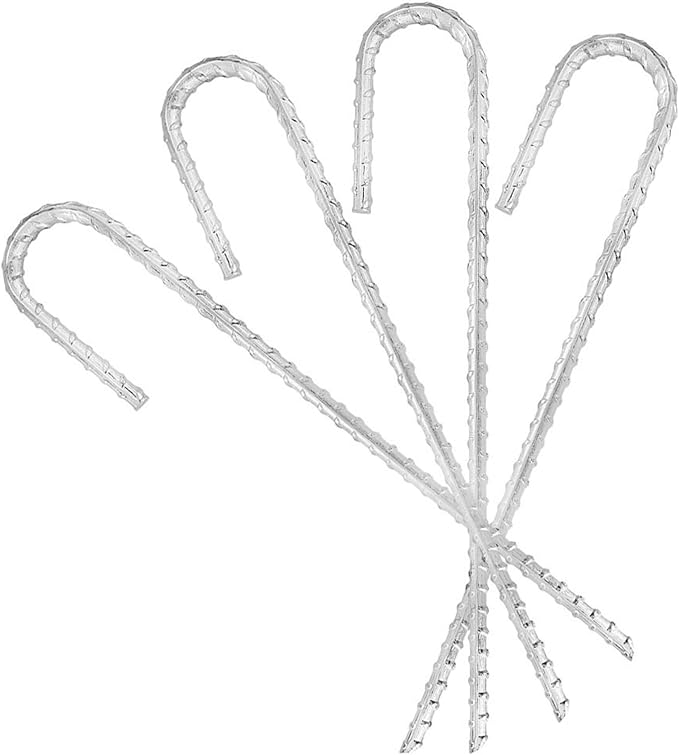 Tent Pegs Heavy Duty Extra Strong Galvanized Tent Stakes 12 inch Steel Tent Pegs for Garden Fence Sand