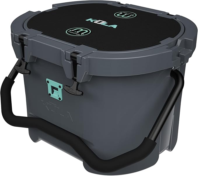 KULA by Bote Hard Shell MAGNEPod Compatible Cooler Travel Handle Rubber Closure Gatorshell Construction Strong Insulation 10 Gallon Capacity Portable Fishing Seat Multiple Colors