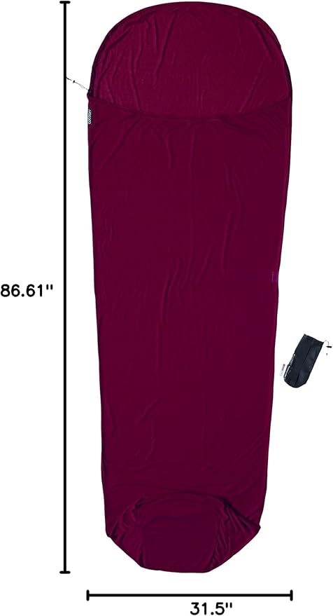 COCOON - Premium - MummyLiner - Radiator Thermolite - Lava - Regular