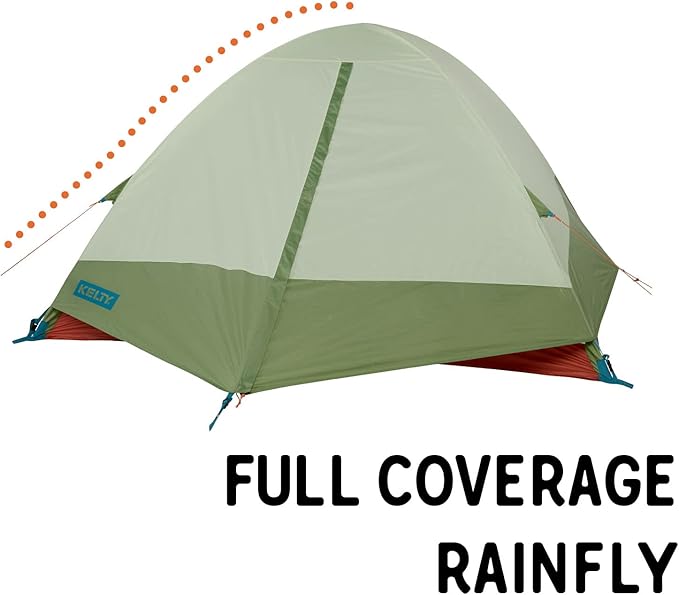 Kelty Discovery Trail 1P Backpacking Bundle - 1 Person Tent + Tent Footprint