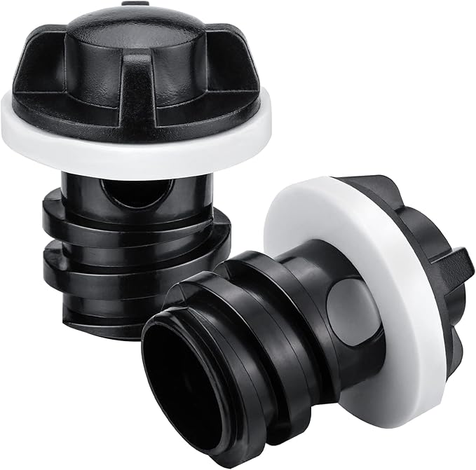 2-Pack Cooler Plug for Yeti Cooler Drain Plugs Replacement Compatible with YETI RTIC ORCA Roadie and Tundra Coolers and Tank Ice Bucket Accessories, Small