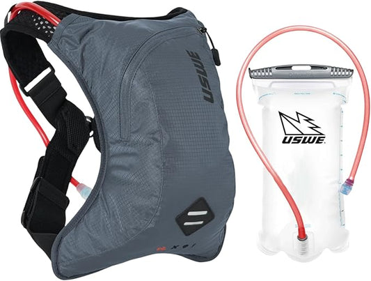 USWE Outlander XC Hydration Pack, Running, Hiking Hydration Backpack with Water Bladder (1.5L/50oz), Hydropack for Men & Women, Backpack Gear & Equipment for Cycling, MTB