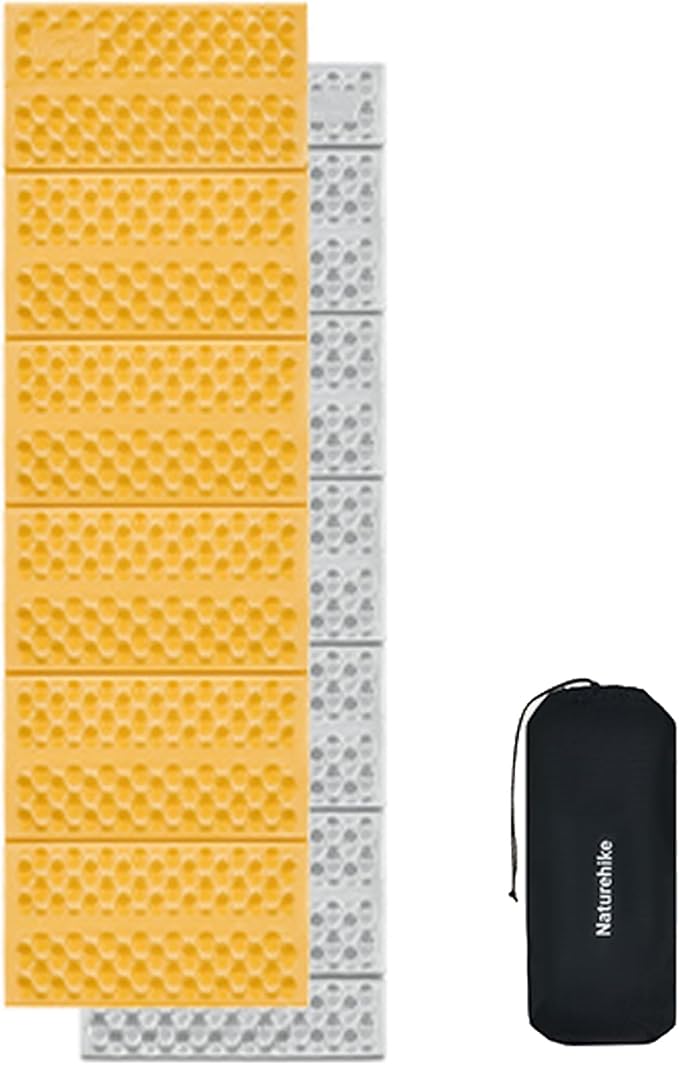 Naturehike Ultralight Foam Sleeping Pad - R1.8/R2.6/R3.0 Closed Cell Mattress, Thick Portable Folding Mat for Backpacking, Waterproof & Compact for Camping, Hiking, Travel and Car Camping