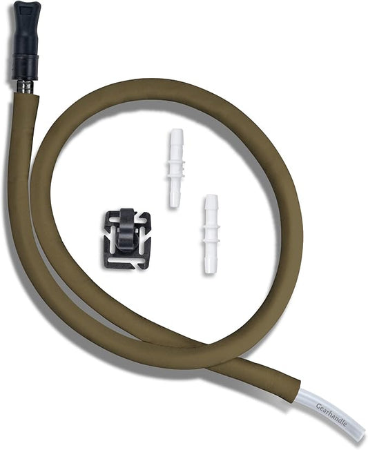 Drink Tube Replacement or Extension for Replacing Your Hydration Backpack Water Bladder Drink Tube. Add or Extend to Your Current Water Bladder Drink Tube Hose.