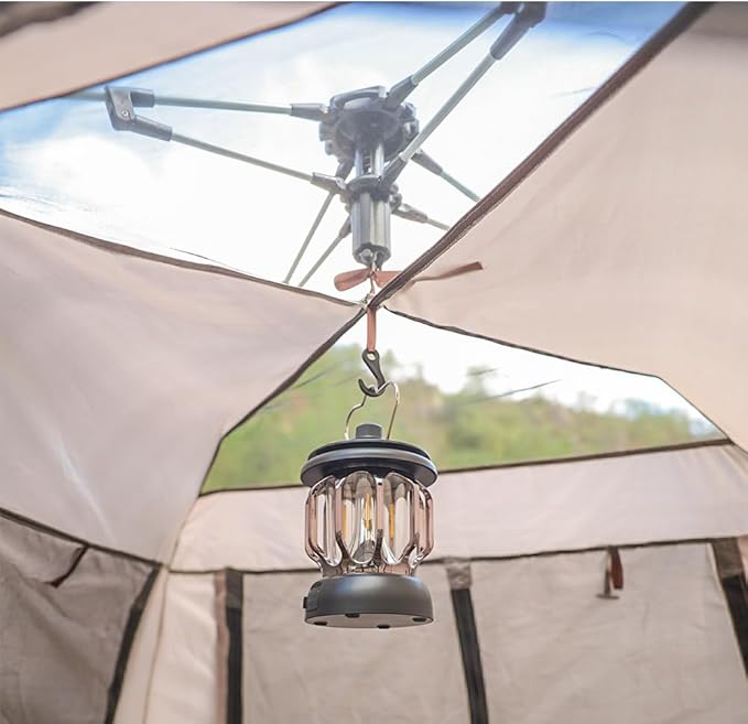 Camping Tent with Instant Setup, Waterproof Tent, 1-2 Person Easy Quick Setup Dome Family Tents for Camping