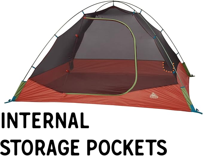 Kelty Discovery Trail 1P Backpacking Bundle - 1 Person Tent + Tent Footprint