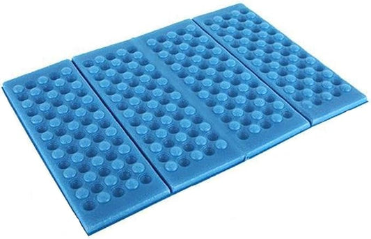 he andi 1pcs Waterproof Foldable Folding Foam Mat Chair Cushion Seat Pads (Blue, Green, Red, Orange, Purple.) (Blue-2)