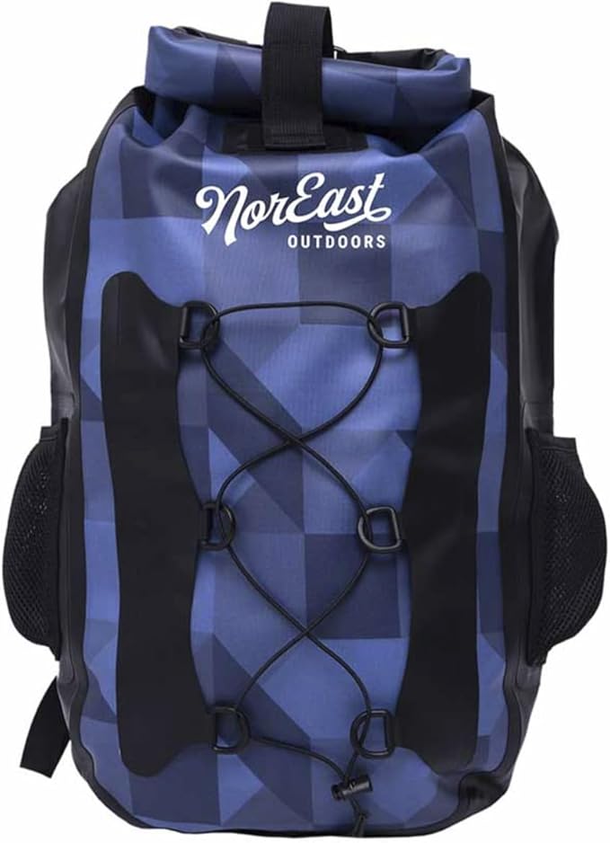Waterproof Dry Bag Backpack and Shelter Pack, Secure Roll-Top, Adjustable Shoulder Straps, 600D PVC, 45L