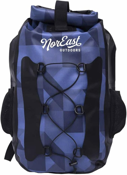 Waterproof Dry Bag Backpack and Shelter Pack, Secure Roll-Top, Adjustable Shoulder Straps, 600D PVC, 45L