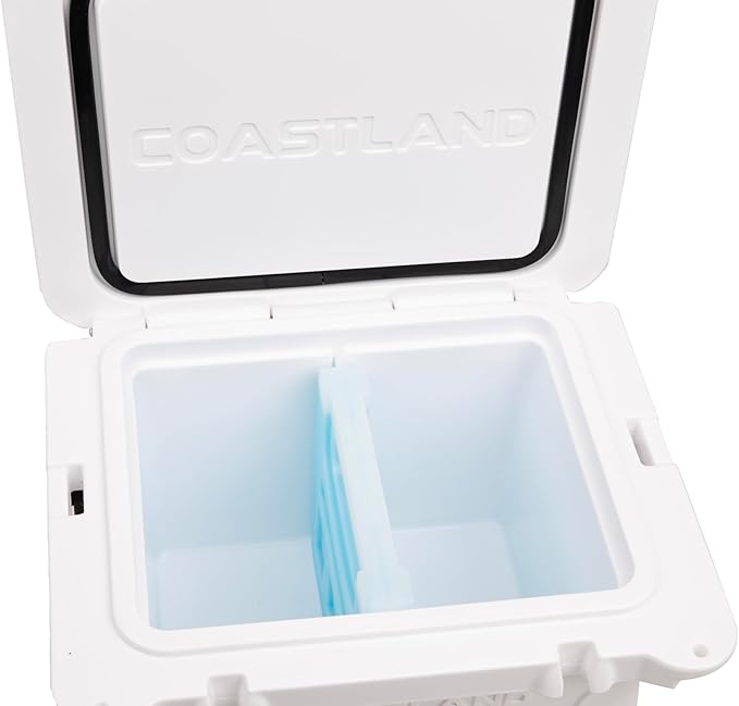 Coastland Delta Series Rotomolded Coolers, Premium Everyday Use Insulated Cooler, Ideal Portable Ice Chest Available in Multiple Capacities & Colors