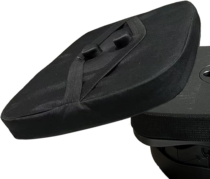 Seat Cushion for Square Collapsible Stools (Exclude Stool), Original & Authentic Thick Chair Pad, Fits 10-Inch Square Telescopic Retractable Folding Stools (Cushion Only)