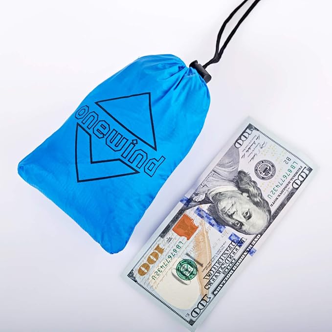onewind Versatile Hammock Gear Sling or Backpack Rain Cover, Ultralight Waterproof Underbelly Gear Storage for Backpack, Clothes, Quilt, Food or 90L Packing Cover