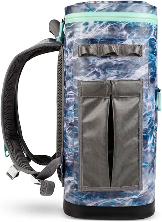 Yukon Outfitters Hatchie Backpack Cooler, 54-Liter Durable Insulated Cargo-Ready Outdoor Hiking Watersports Meals & Beverages Daypack Cooler w/Airtight Zippers, Padded Straps & Carry Handle