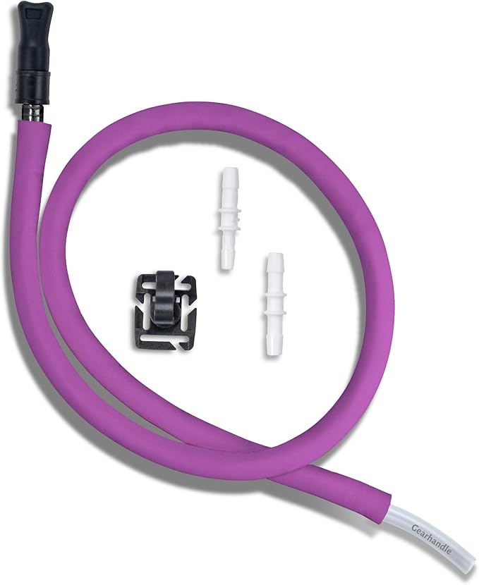 Drink Tube Replacement or Extension for Replacing Your Hydration Backpack Water Bladder Drink Tube. Add or Extend to Your Current Water Bladder Drink Tube Hose.