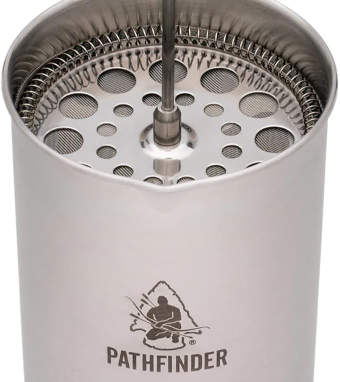 The Pathfinder School French Press for Camping