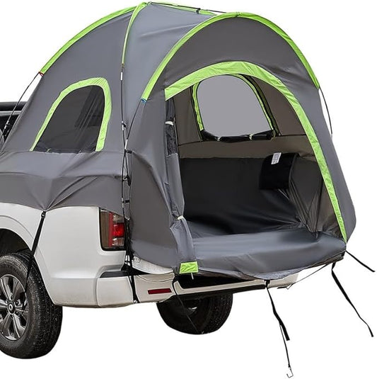 5.5-6.0 ft Pickup Truck Short Bed Camping Tent Waterproof PU 2000 fit 2-3 Person