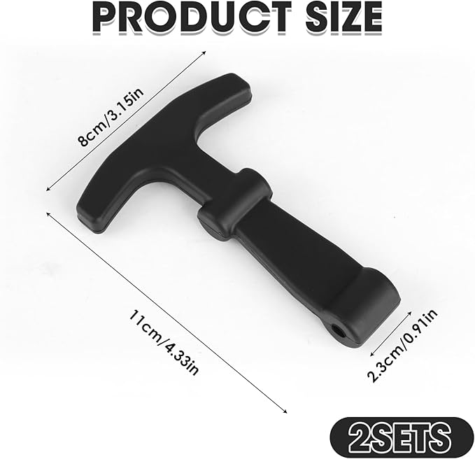 2 PCS Cooler Latch Replacement – Rubber Latches, Cooler Accessories Compatible with Yeti, RTIC Coolers, Easy to Open and Close, Good Flexibility, Reduced Vibration, Easy Locking and Unlocking