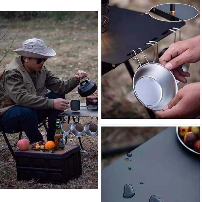 Outdoor Tactical Table Multifunctional Folding Table Camping Lightweight Small Tea Table Picnic Camping
