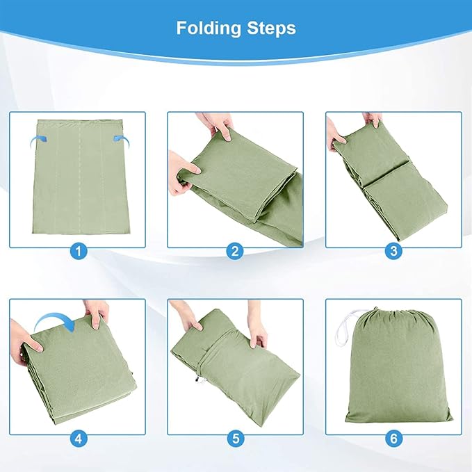 Sleeping Bag Liner, Lightweight Portable, Soft Travel and Camping Sheet, with Compact and Carry Bag, for Travel, Hotel