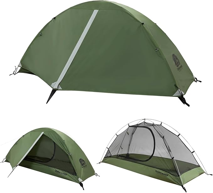 1 Person Backpacking Tent for Camping & Foam Camping Mattress