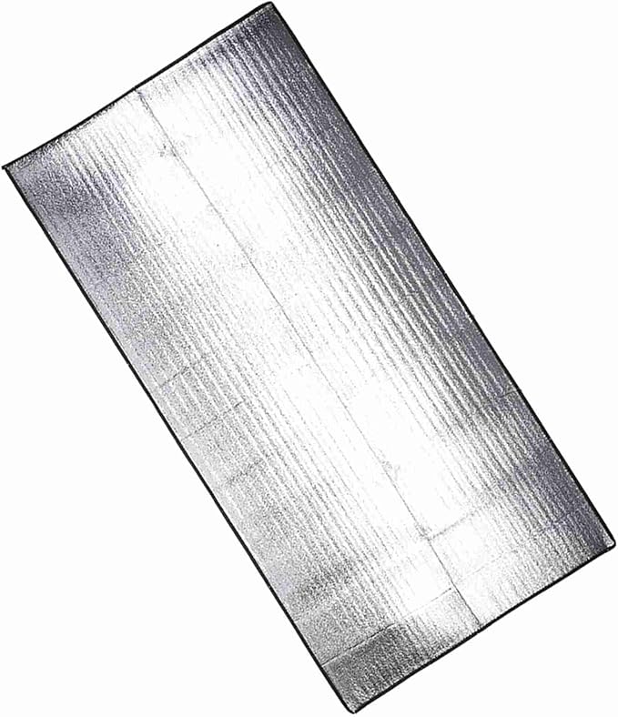 3 Types Camping Mat Foil Blanket, Outdoor Camping Tent Mat Sleeping Mattress Moistureproof Aluminum Foil Pad for Foam Insulating Sleeping Tent Pad