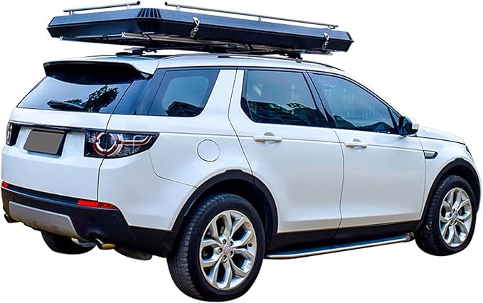 Offroad Camping Car Roof Top Tent, Family Self-Drive Camping and Camping Automatic Quick Drive Roof Tent, Outdoor Side-by-Side Hard-Shell Car-top Tent