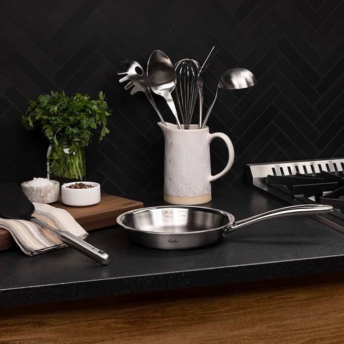 Fissler M5 Pro-Ply 5-ply Stainless Steel Frying Pan, 8 Inch